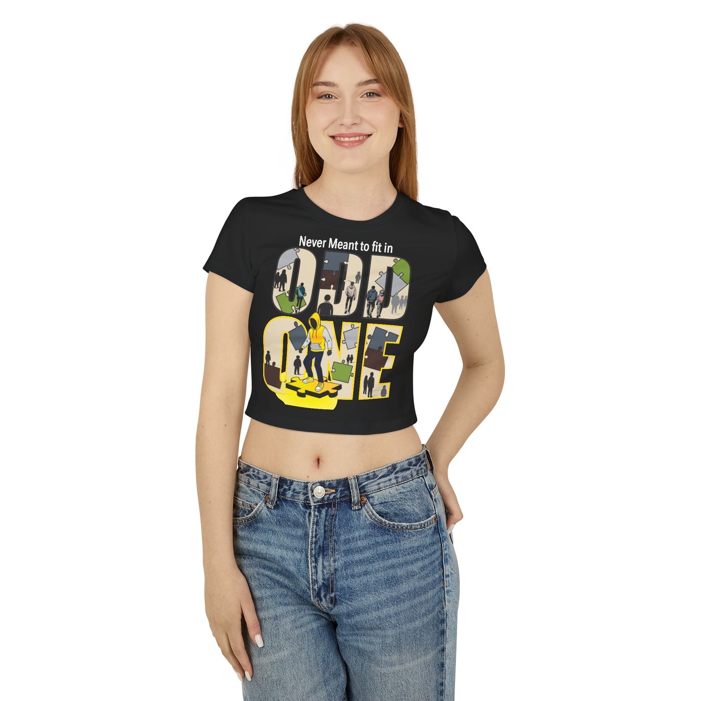 Outcast and Misfits crop top