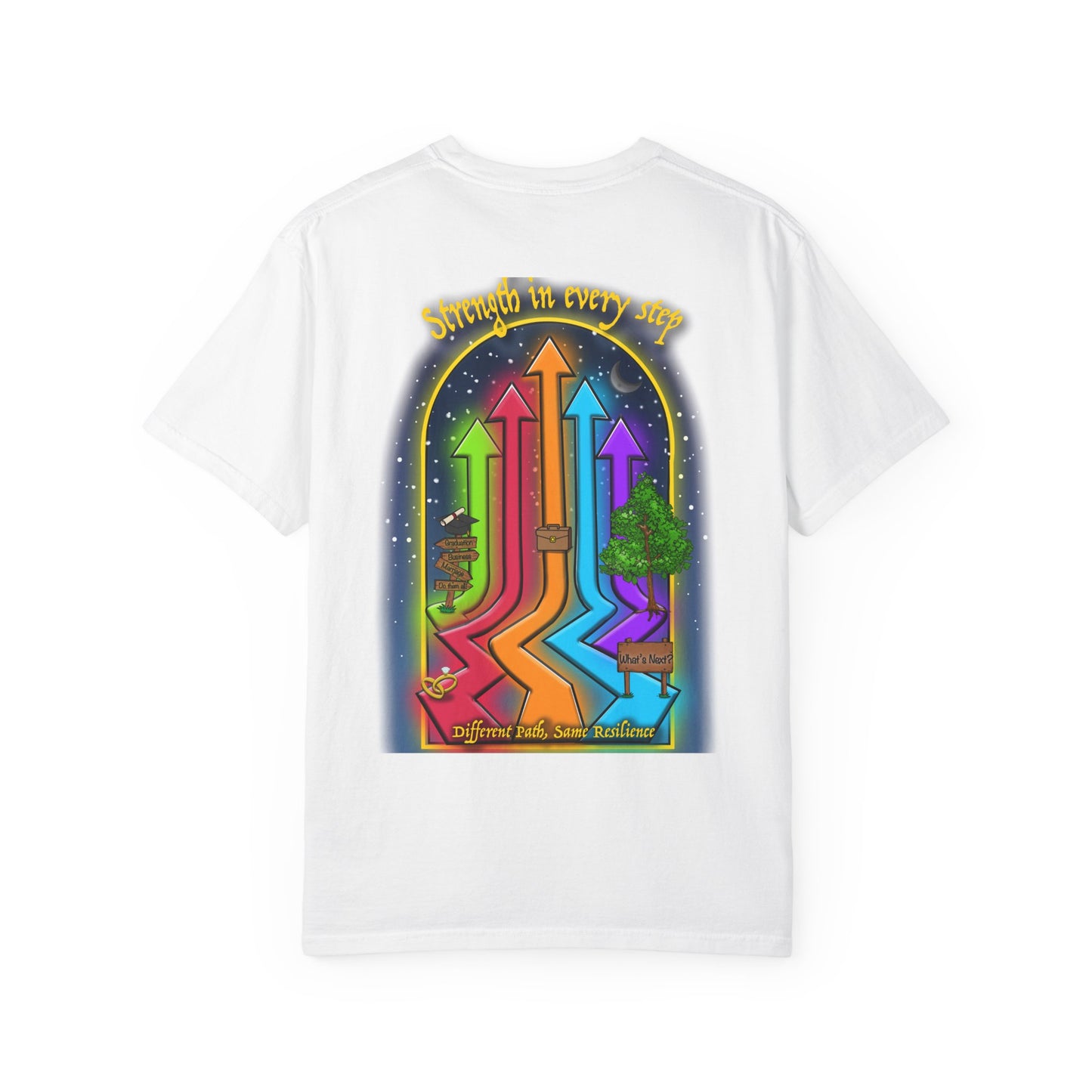 Embrace Unique Paths women T-shirt
