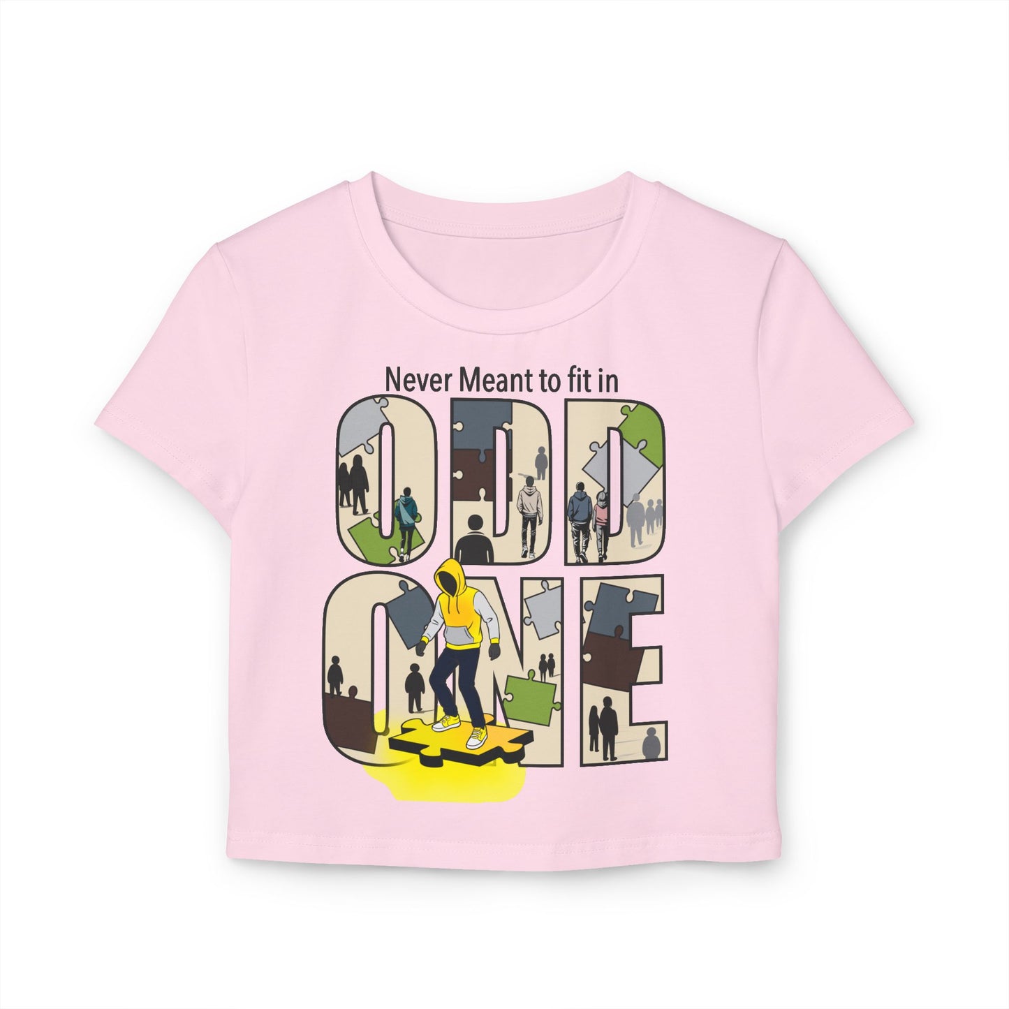 Outcast and Misfits crop top