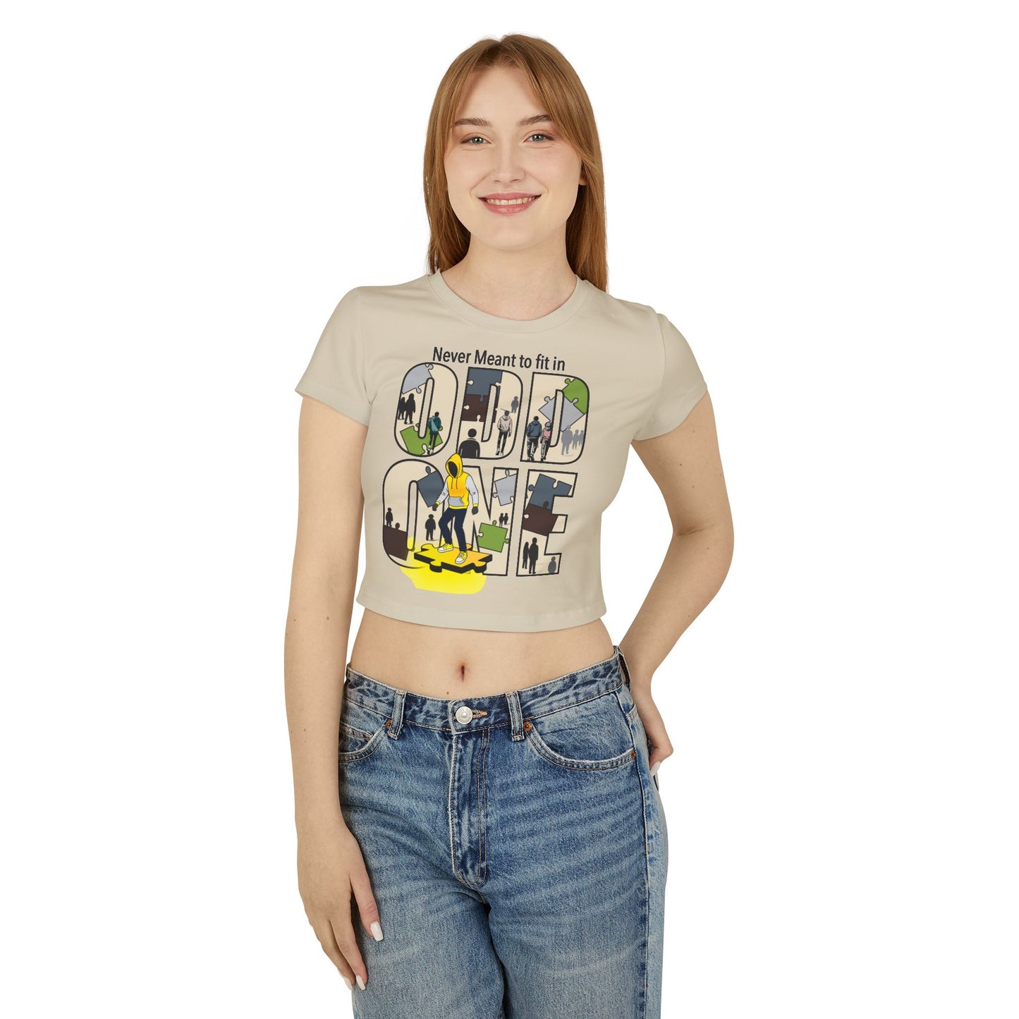 Outcast and Misfits crop top