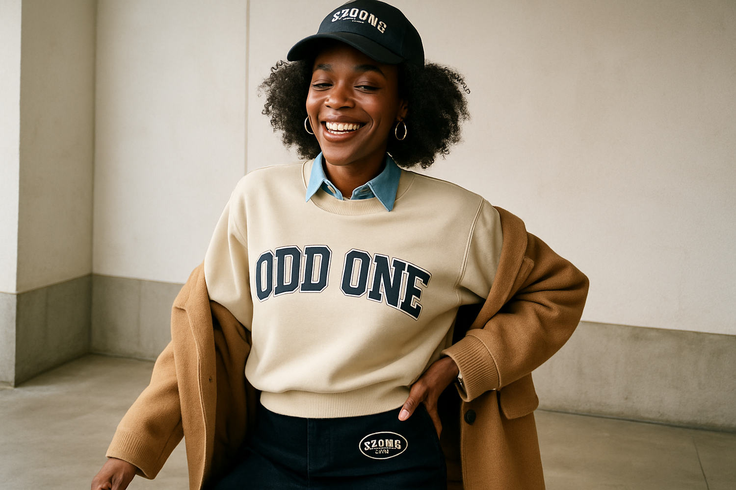 black woman rocking odd one brand