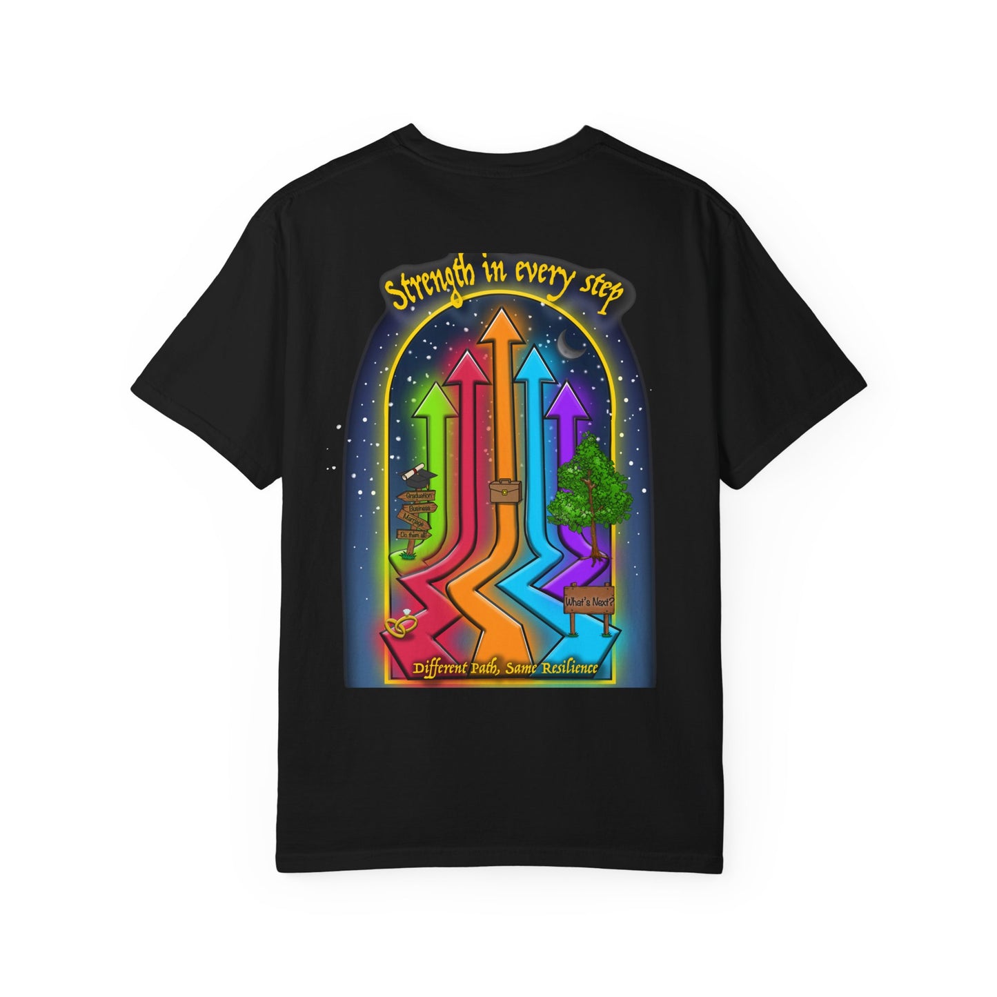 Embrace Unique Paths women T-shirt