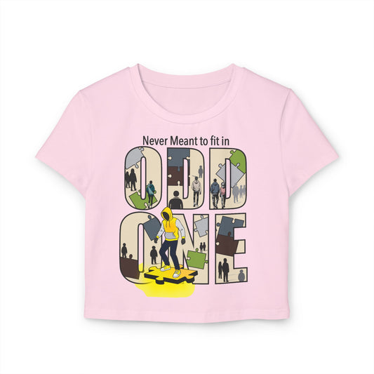 Outcast and Misfits crop top